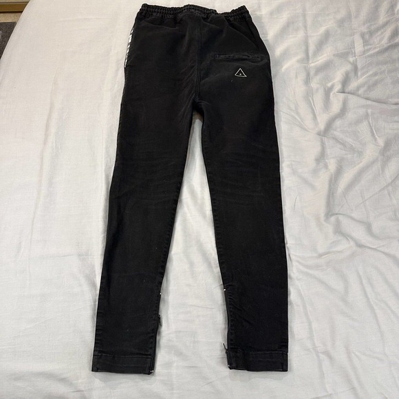 I Love Ugly Pants Zespy Men’s Small Drop Crotch Tapered Slim Fit Black Zipper - Picture 2 of 10